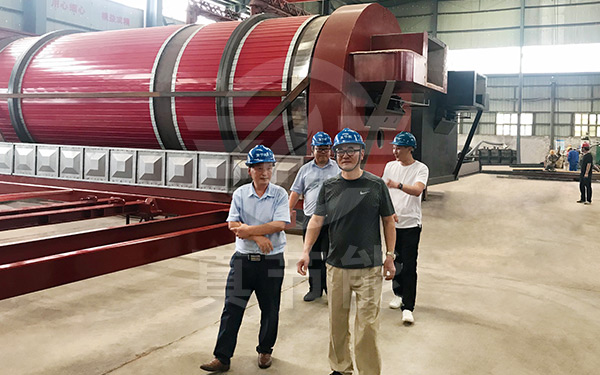 重金屬污泥烘干設備生產廠家考察訪問 重金屬污泥烘干設備生產廠家考察訪問